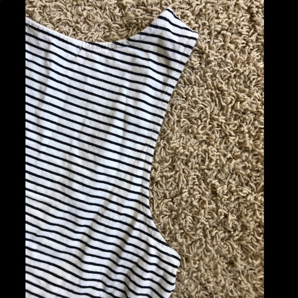 F21 soft stripe pattern crop top sz L - Picture 14 of 14